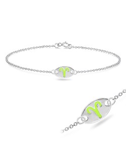 Aries Silver Bracelet BRS-143